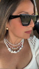 Colorful Pearl Necklace