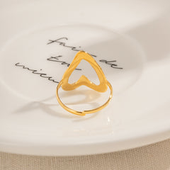 Gold Heart Ring