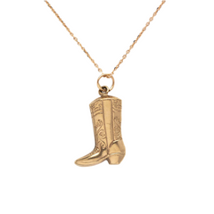Boot Necklace