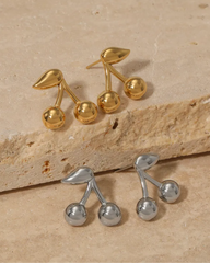 Cherry Stud Earrings