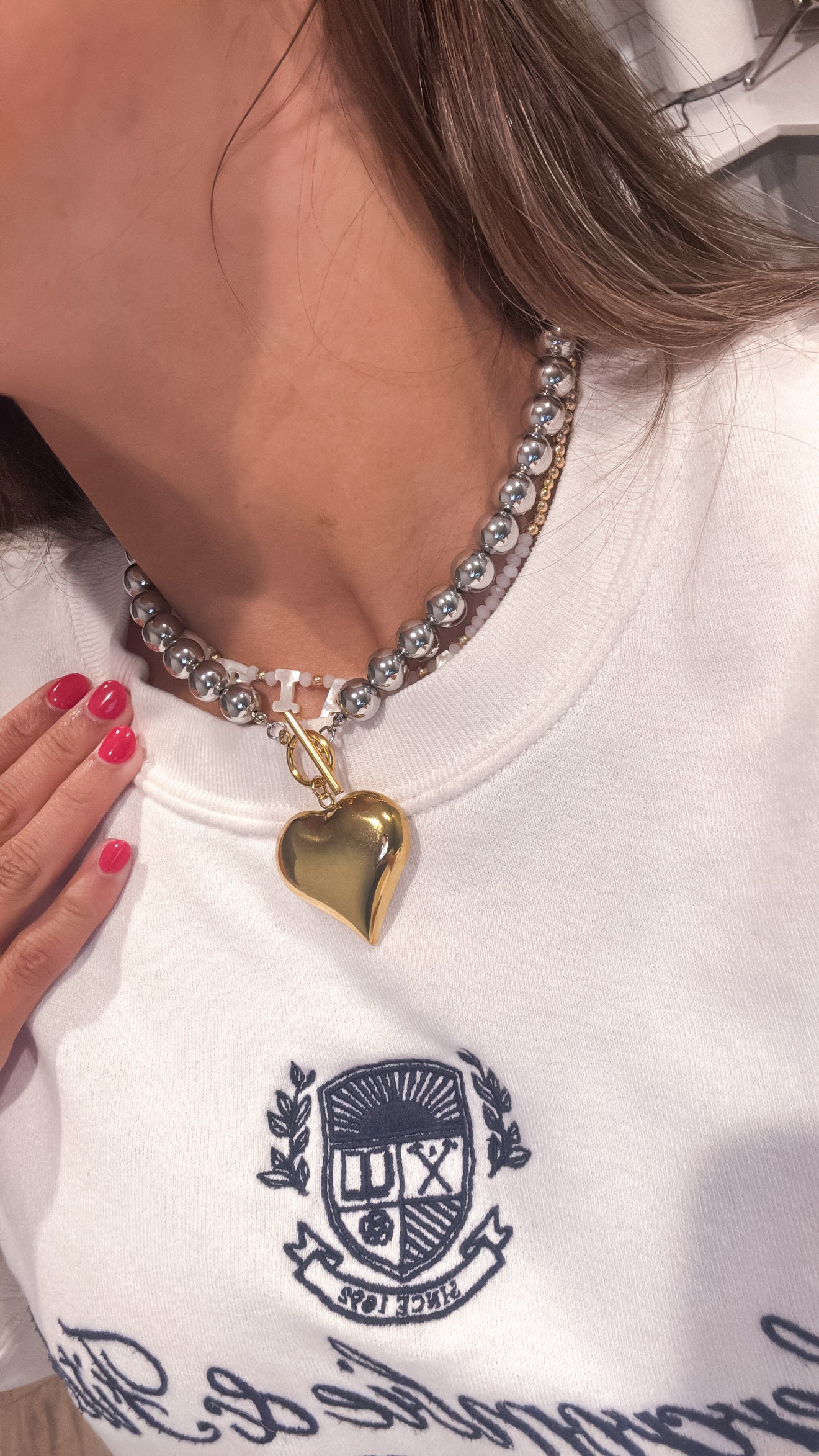 Mix & Match Chunky Heart Necklace