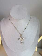 Heart Cross Necklace