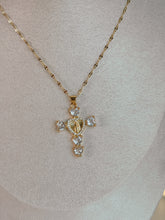 Heart Cross Necklace