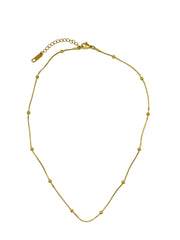 Gold Pellets Necklace