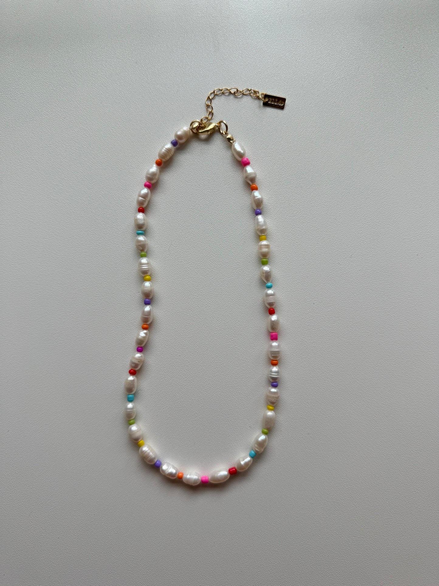 Colorful Pearl Necklace