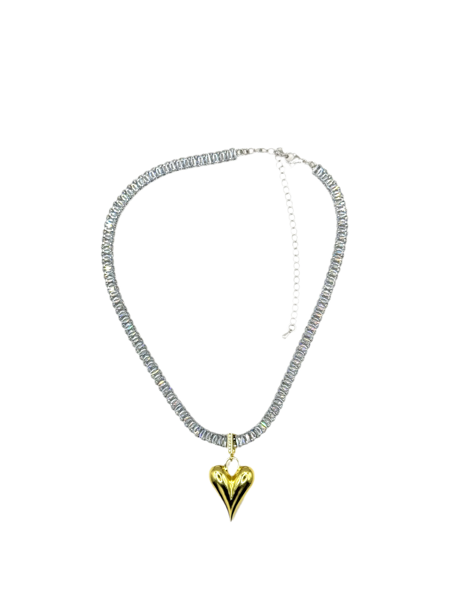Mix & Match Heart Tennis Chain