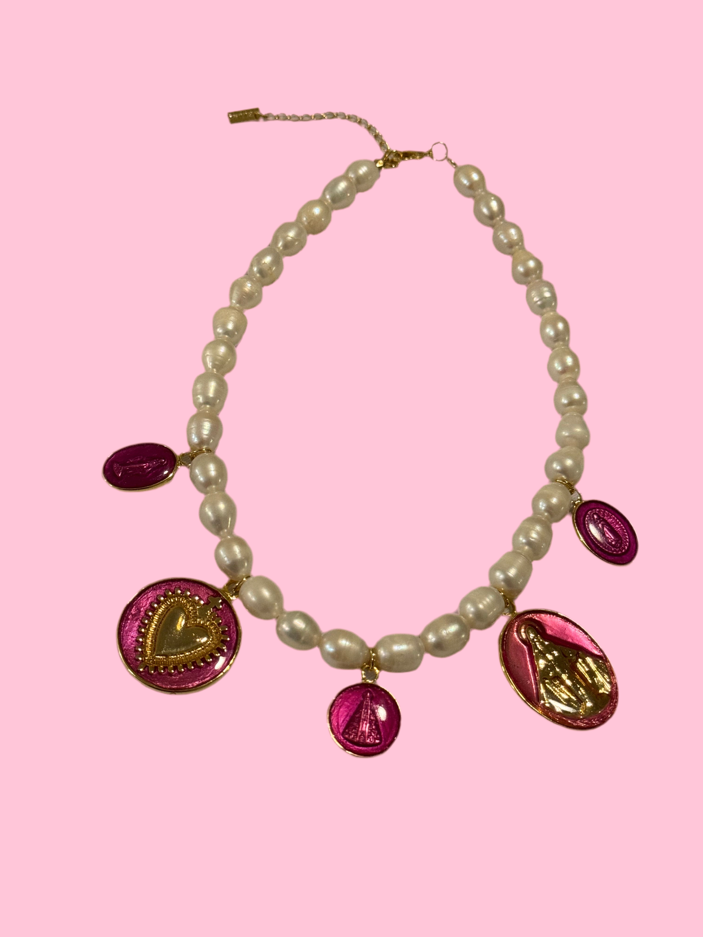 Chunky Virgin Pearl Necklace