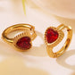 Valentine Hoop Earrings