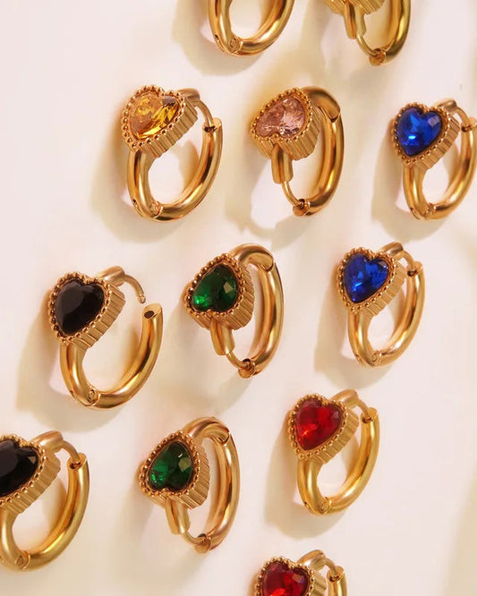 Valentine Hoop Earrings