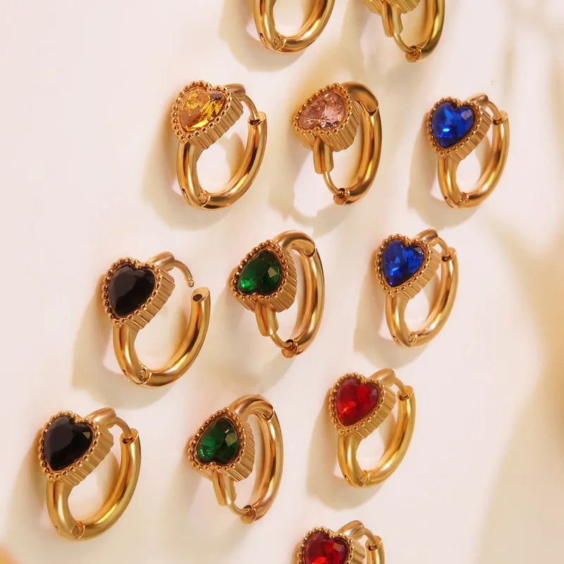 Valentine Hoop Earrings