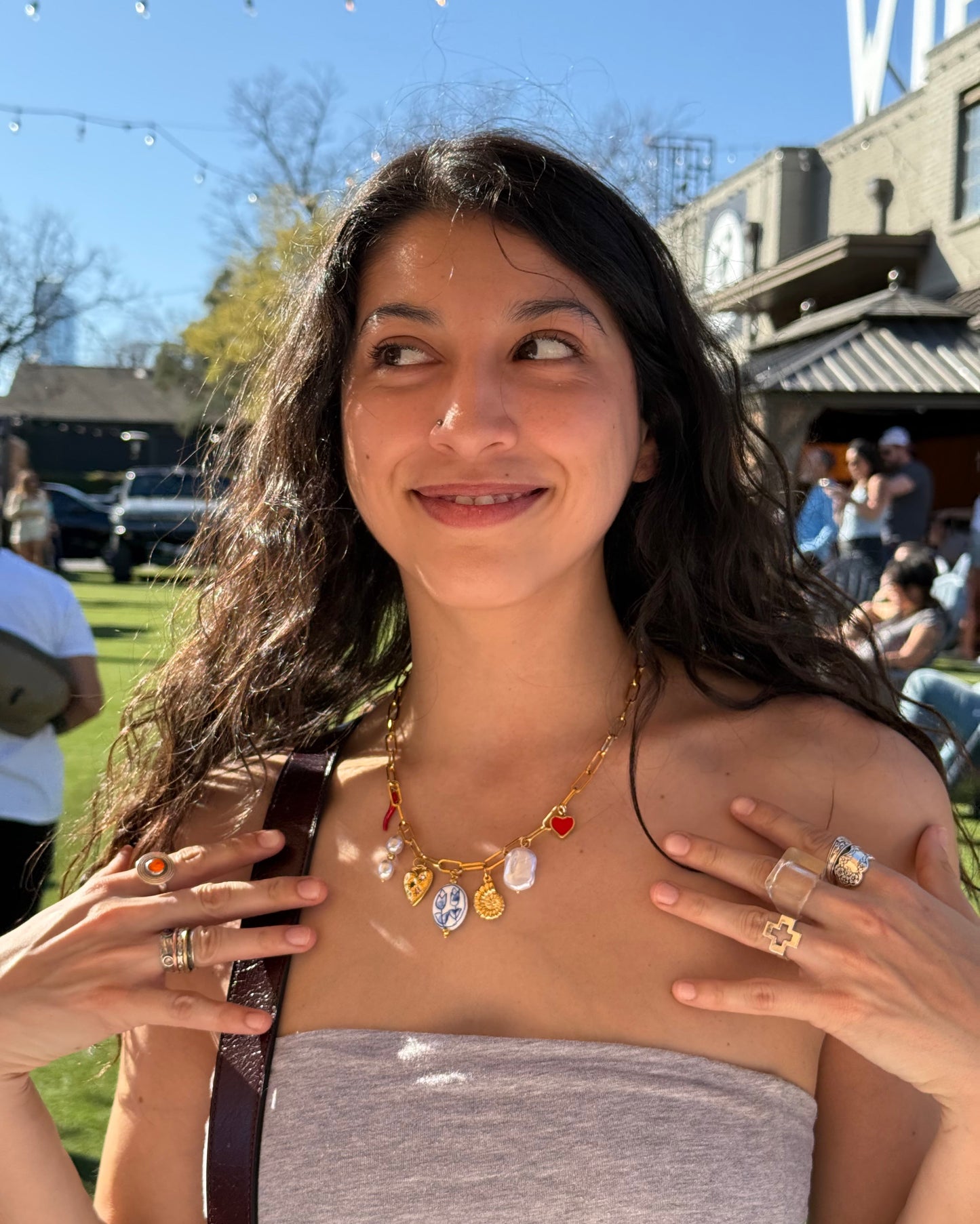 Grecia Charm Necklace