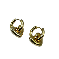 Color Heart Earrings