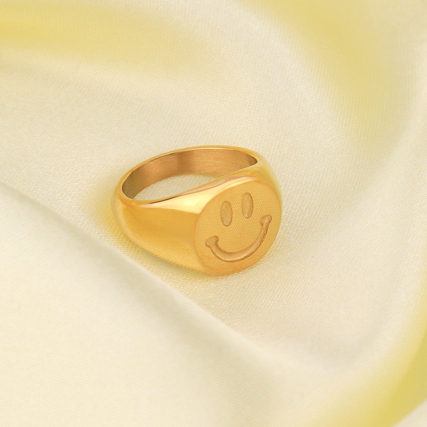 Smiley Face Ring