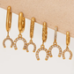 Horseshoe Earrings