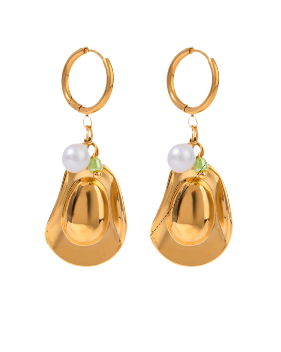 Cowgirl Hat Earrings