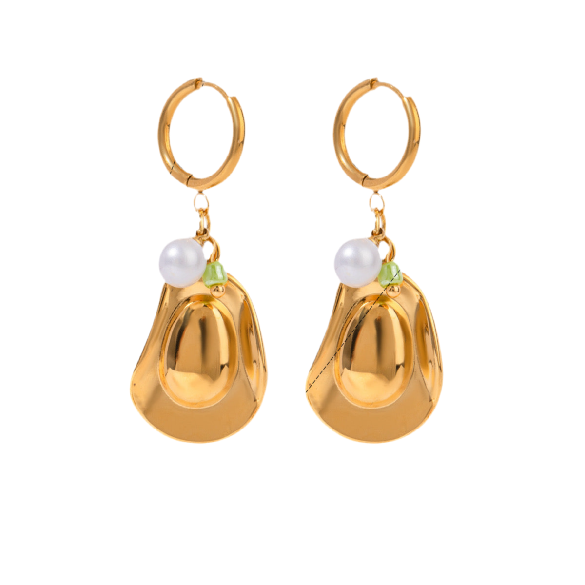 Cowgirl Hat Earrings