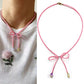 Bow Necklace