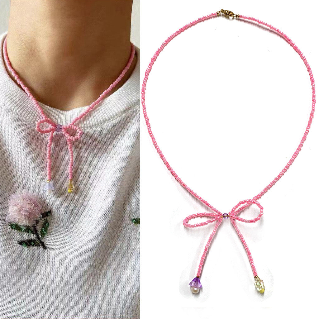 Bow Necklace