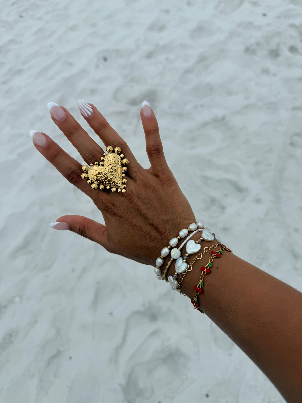 Chunky Heart Ring