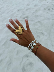 Chunky Heart Ring
