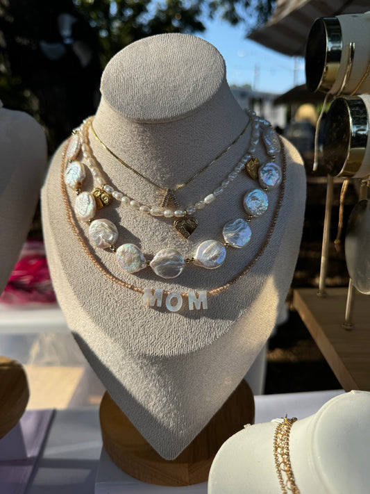 Elena Pearl Necklace