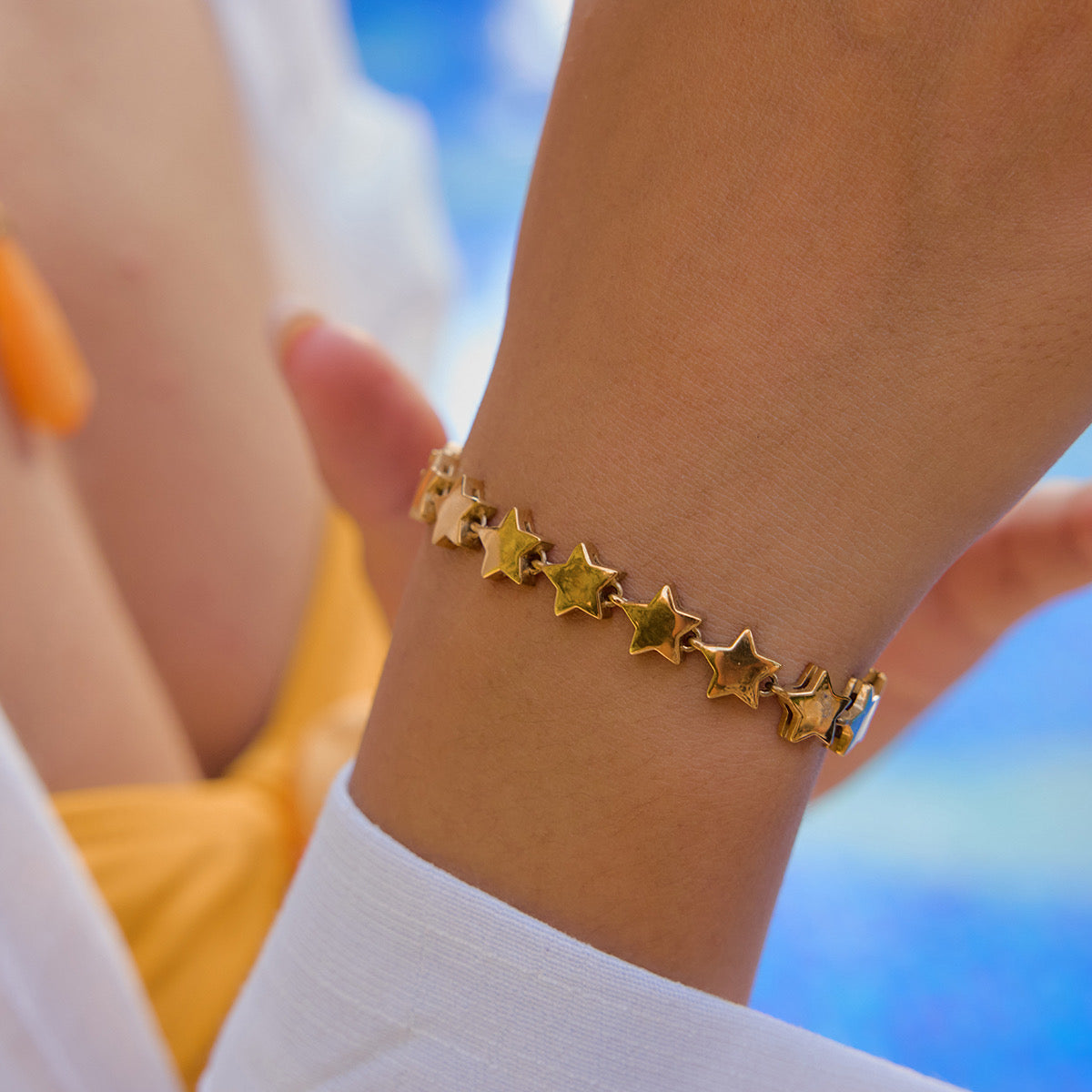 Gold Stars Bracelet