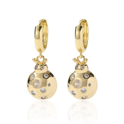 Lady Bug Earrings