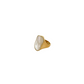 Chunky Mother of Pearl Gold Ring