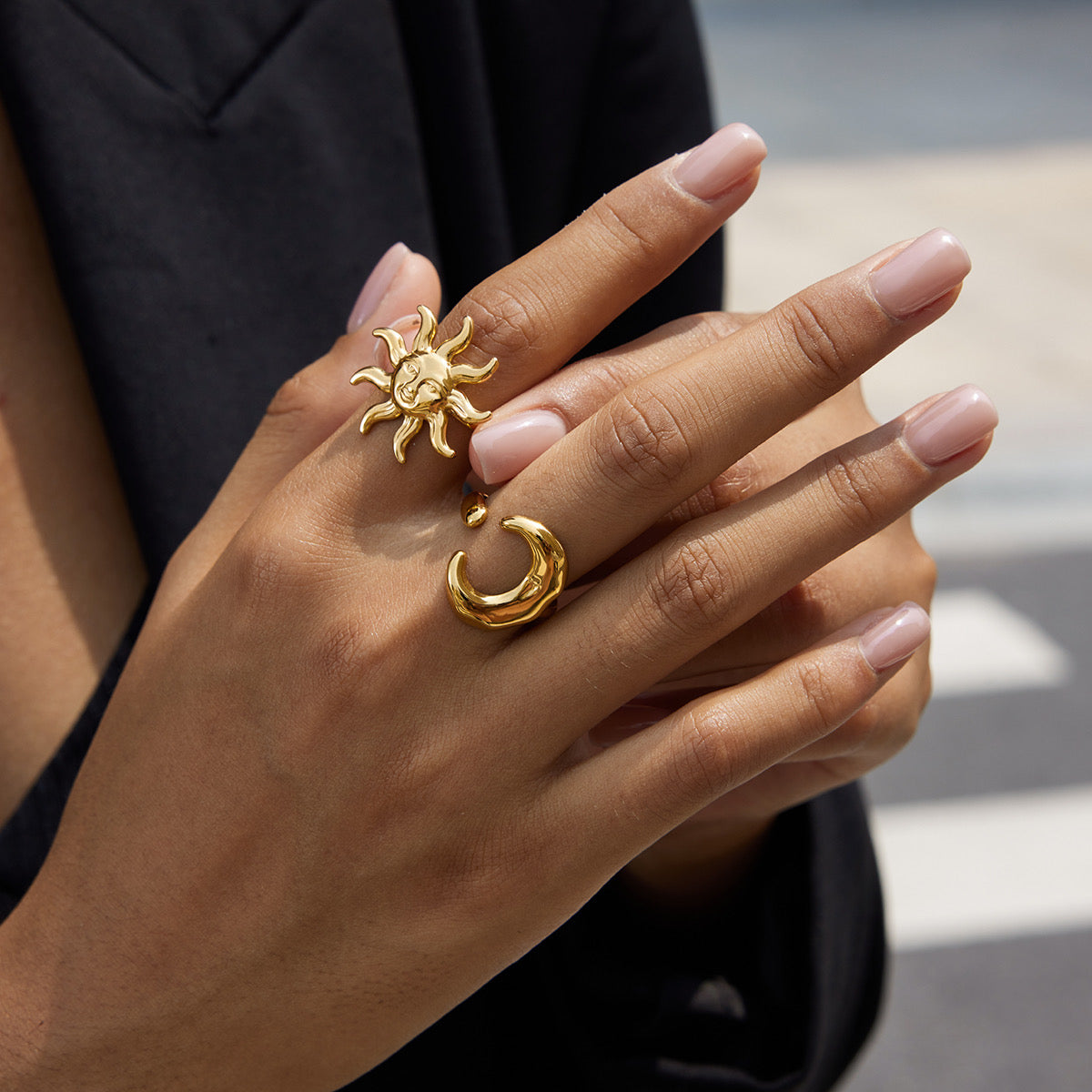 Sole & Luna Ring