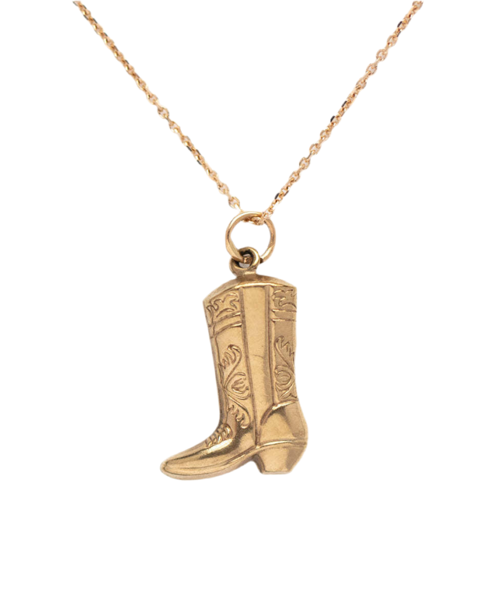 Boot Necklace