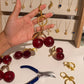 Cherry Bag Charm
