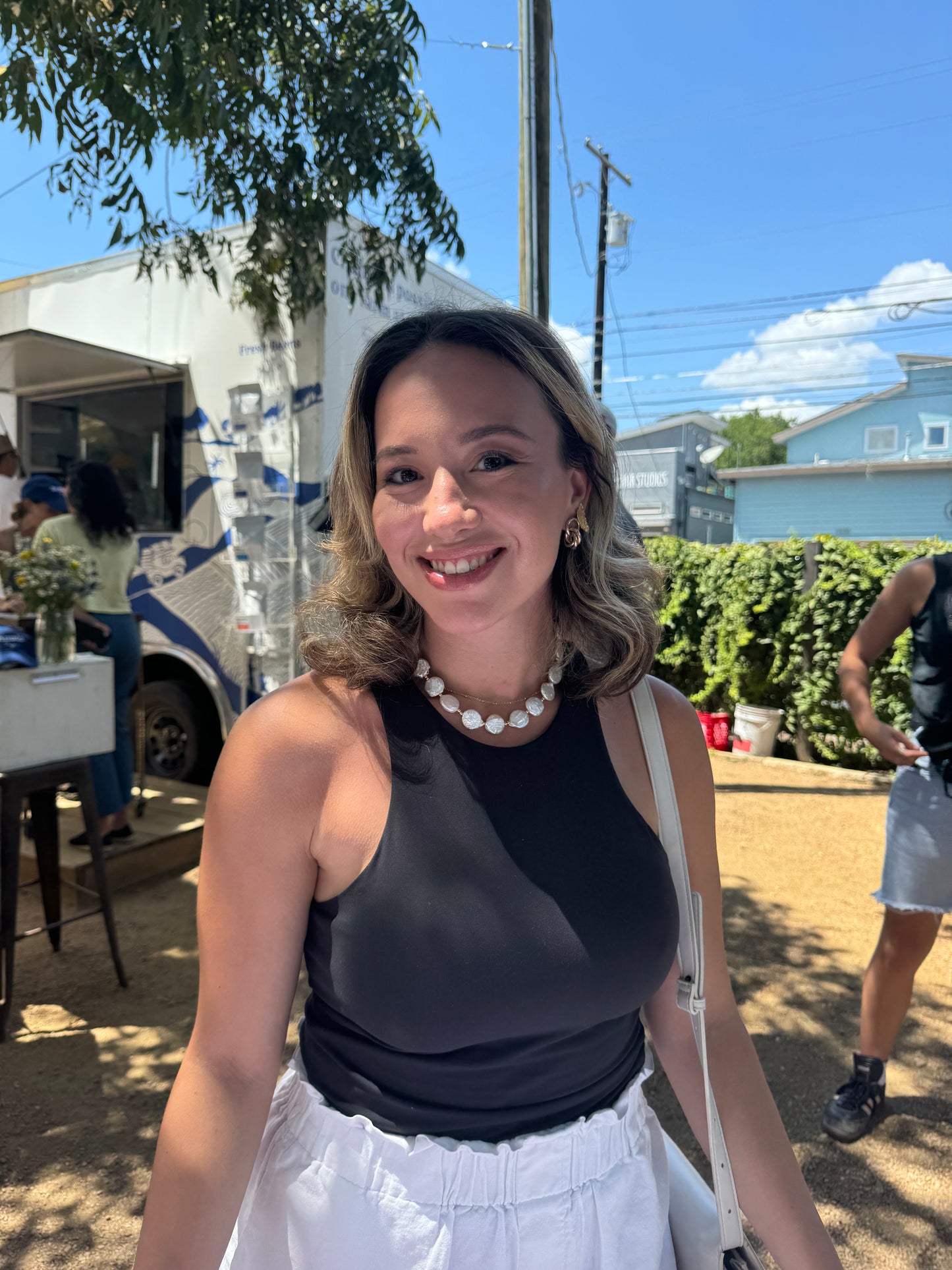 Elena Pearl Necklace