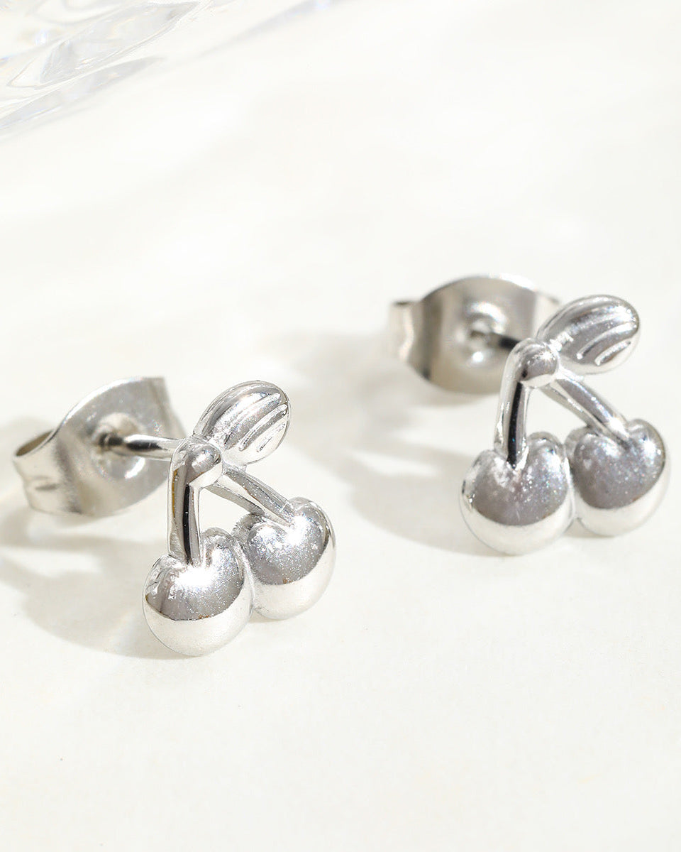 Cherry Stud Earrings