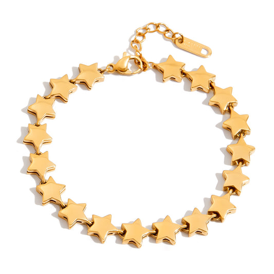 Gold Stars Bracelet