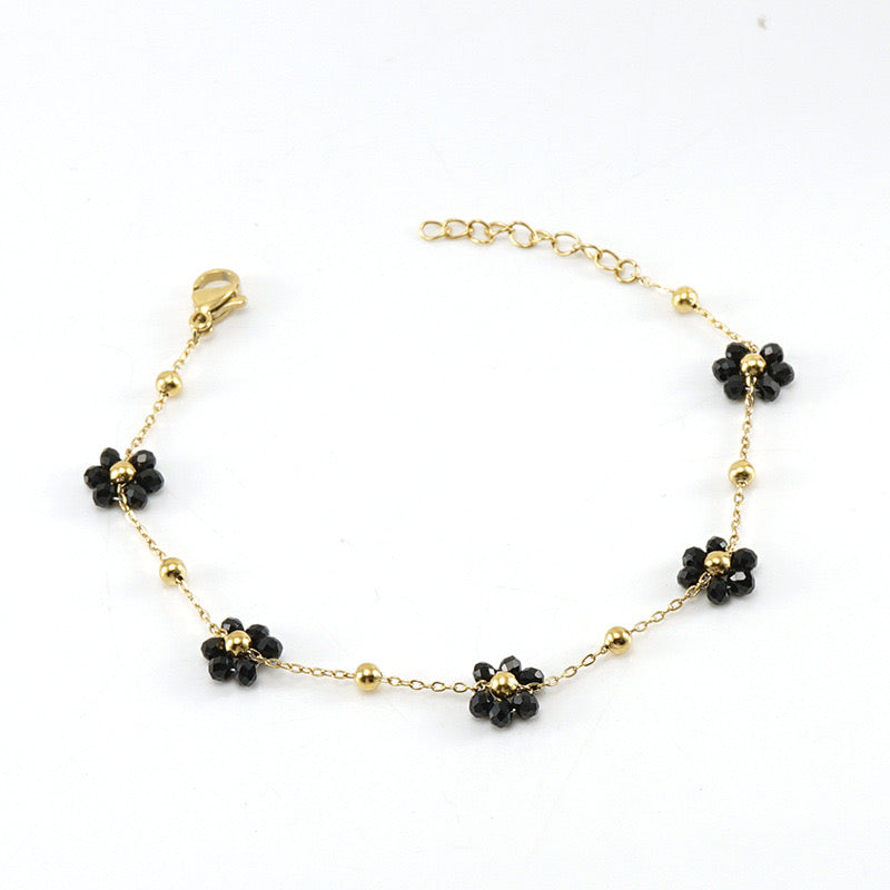Colorful Flowers Bracelet