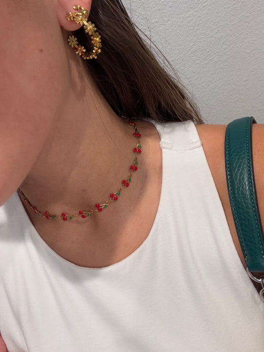 Cherries Choker