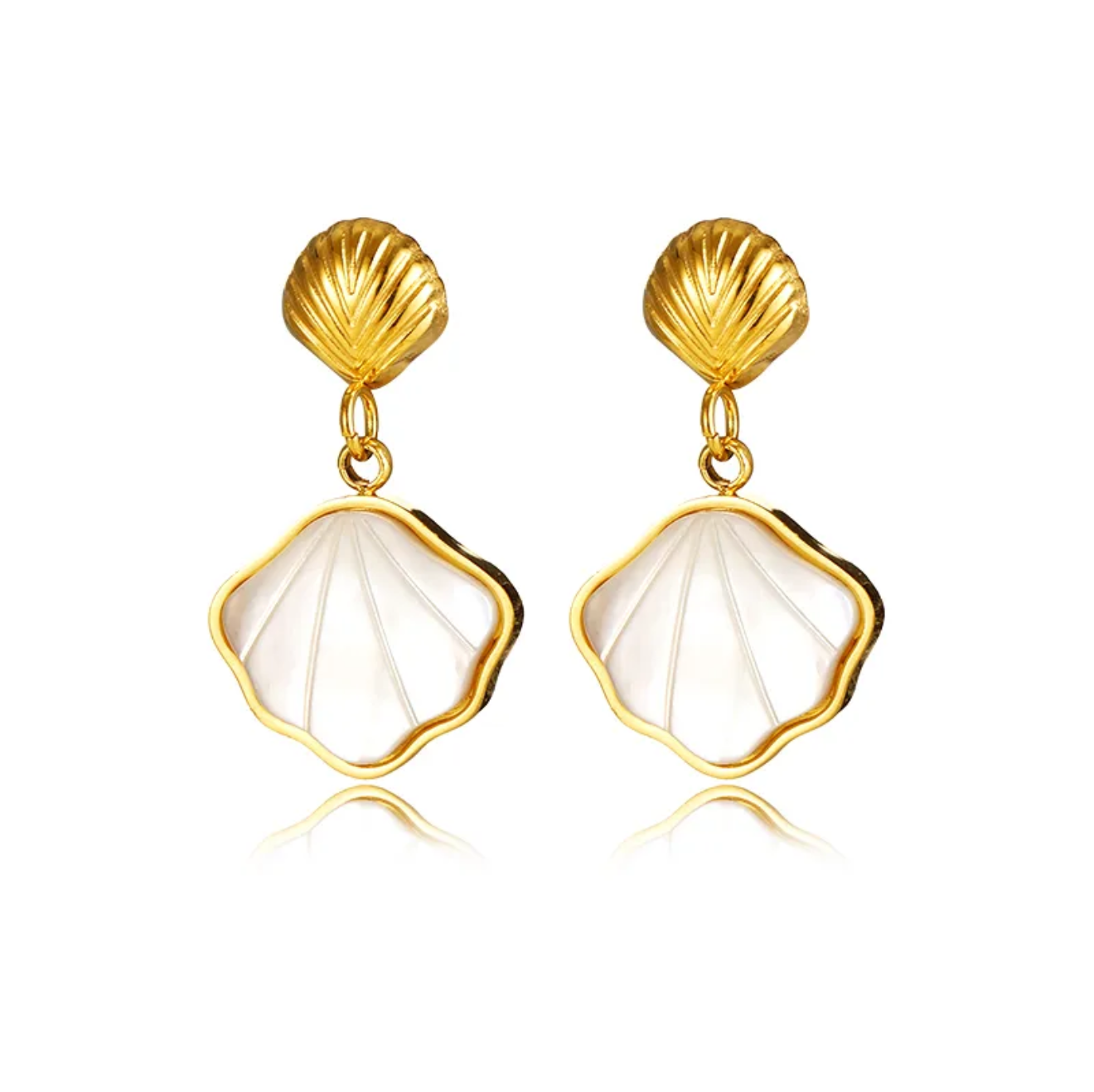 Shell Mother of Pearl Earrings