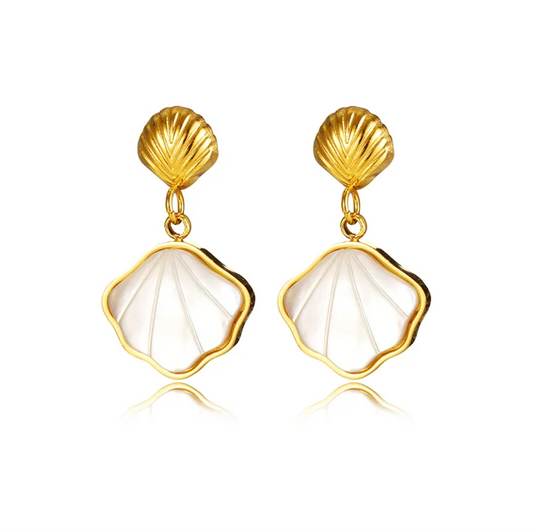 Shell Mother of Pearl Earrings