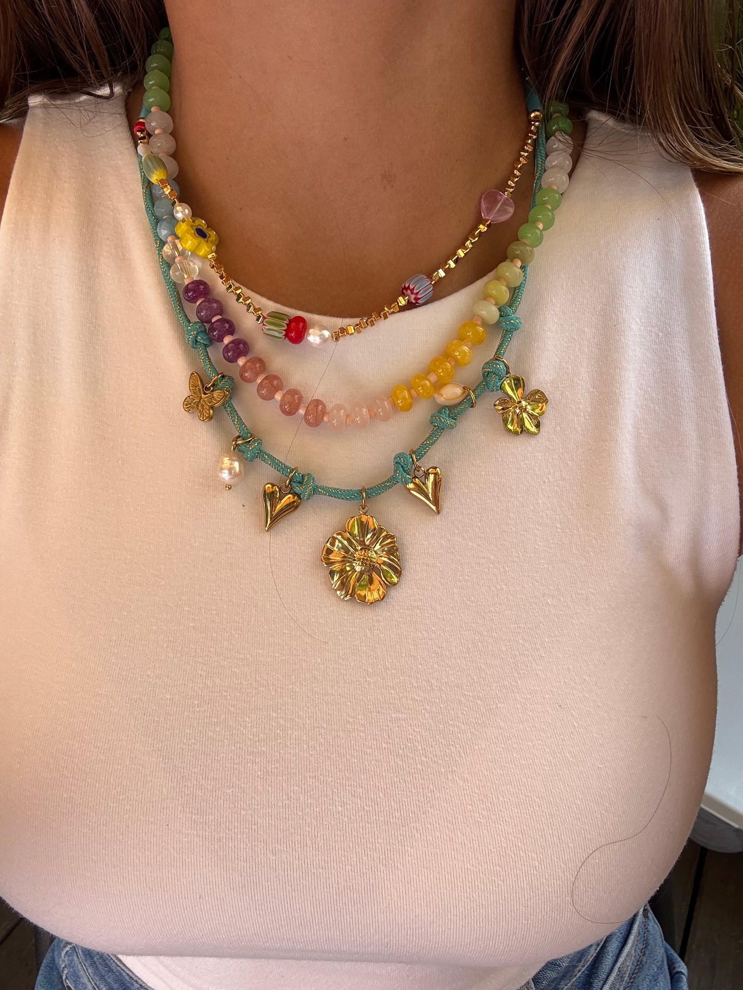 Samantha Charm Necklace