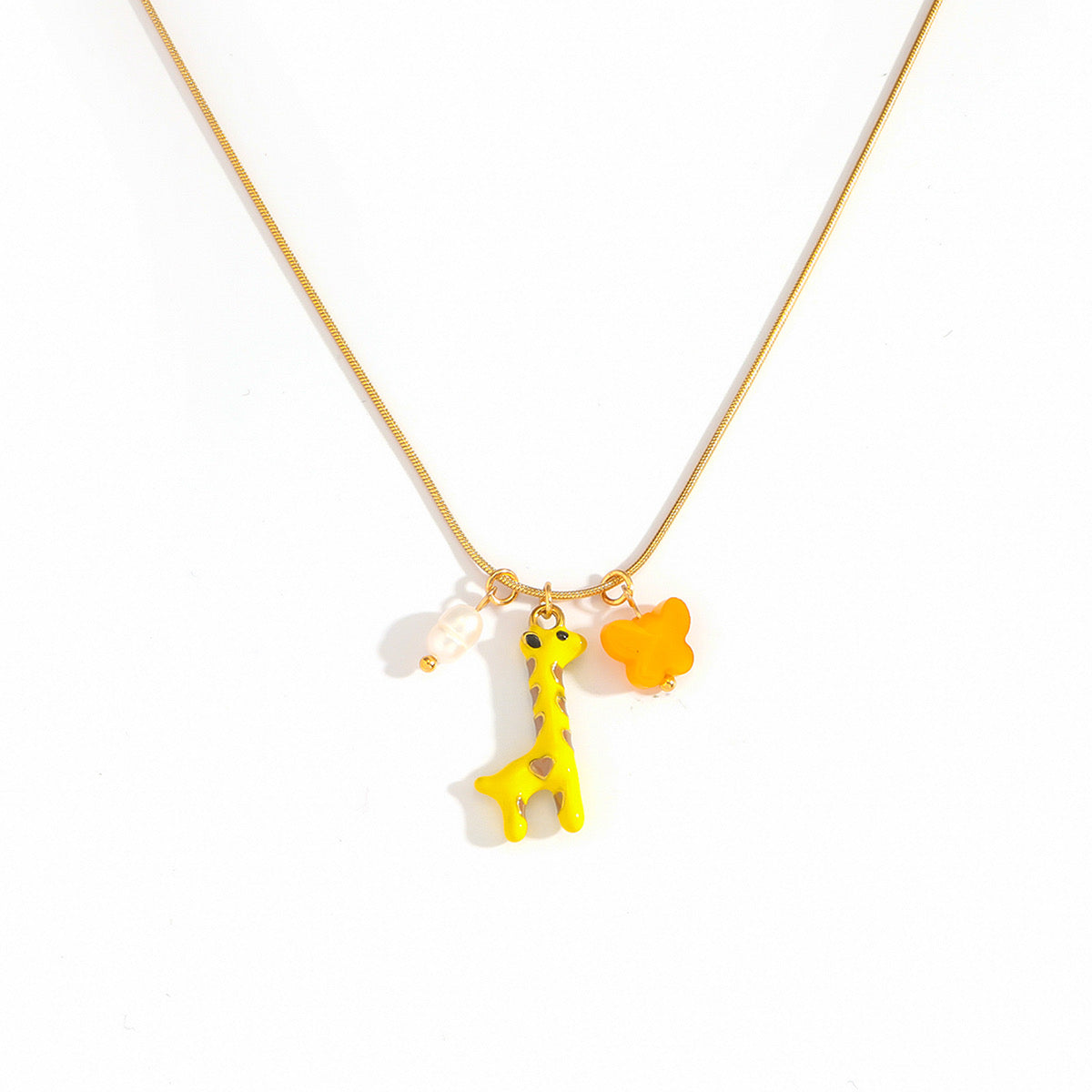 Baby Giraffe Jewelry Set