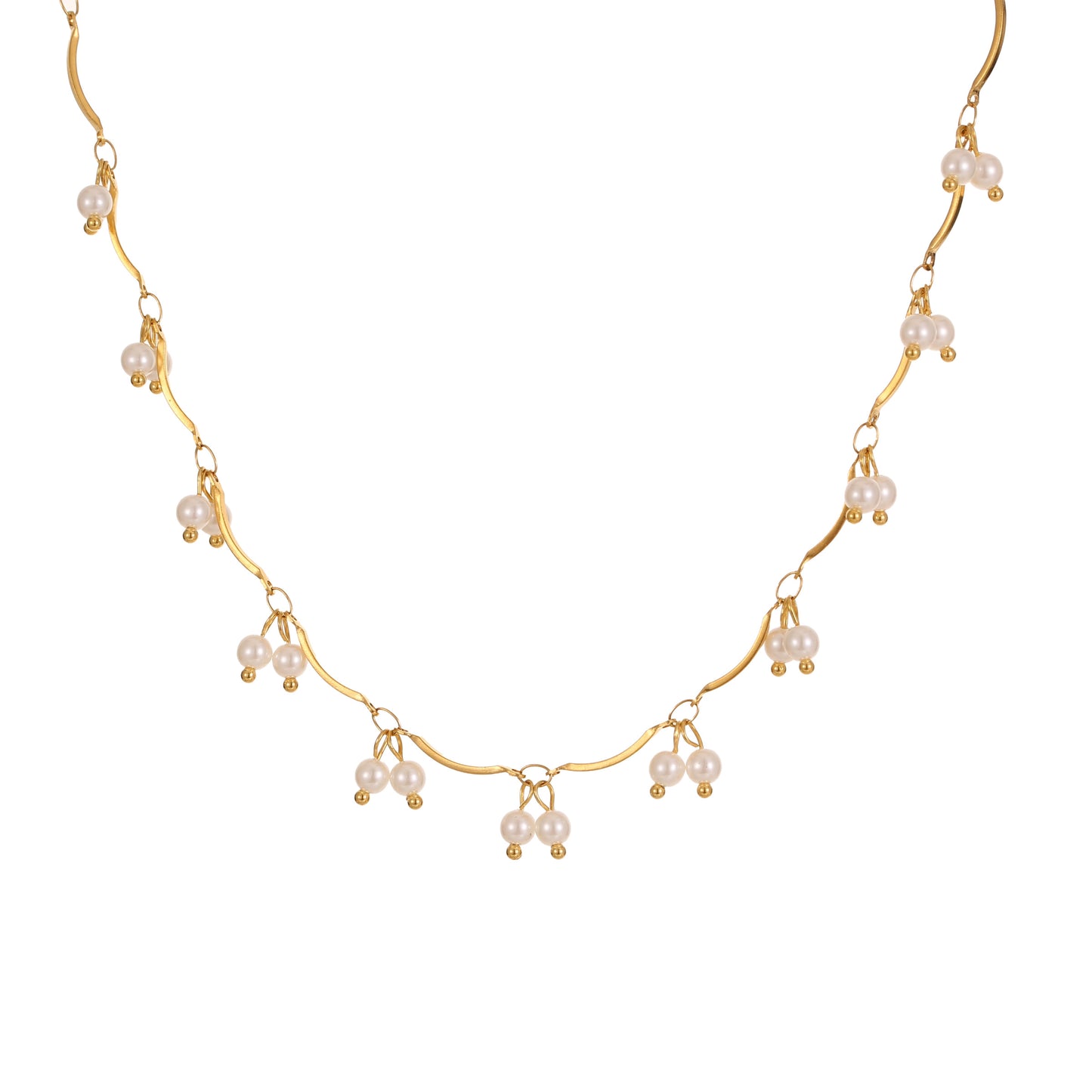 Pearl Cherries Choker