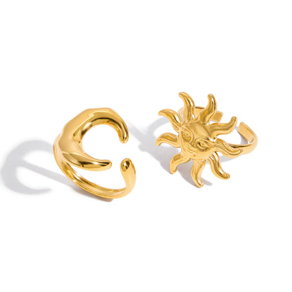 Sole & Luna Ring