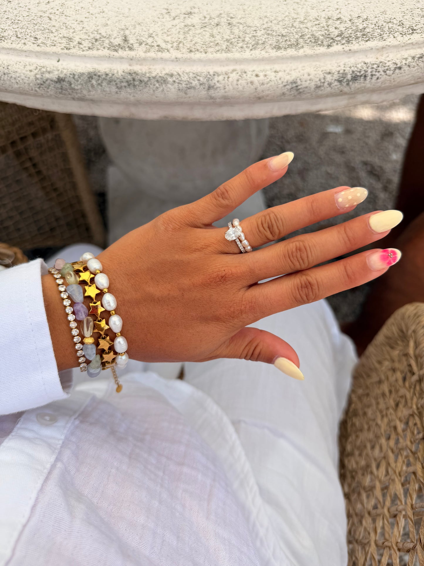 Gold Stars Bracelet