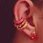 Pink-Gold Earcuff