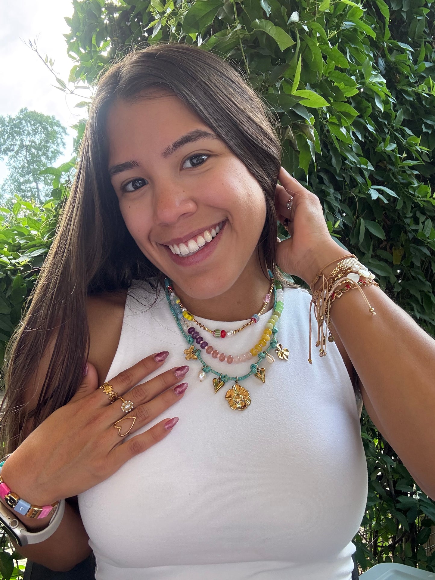 Samantha Charm Necklace