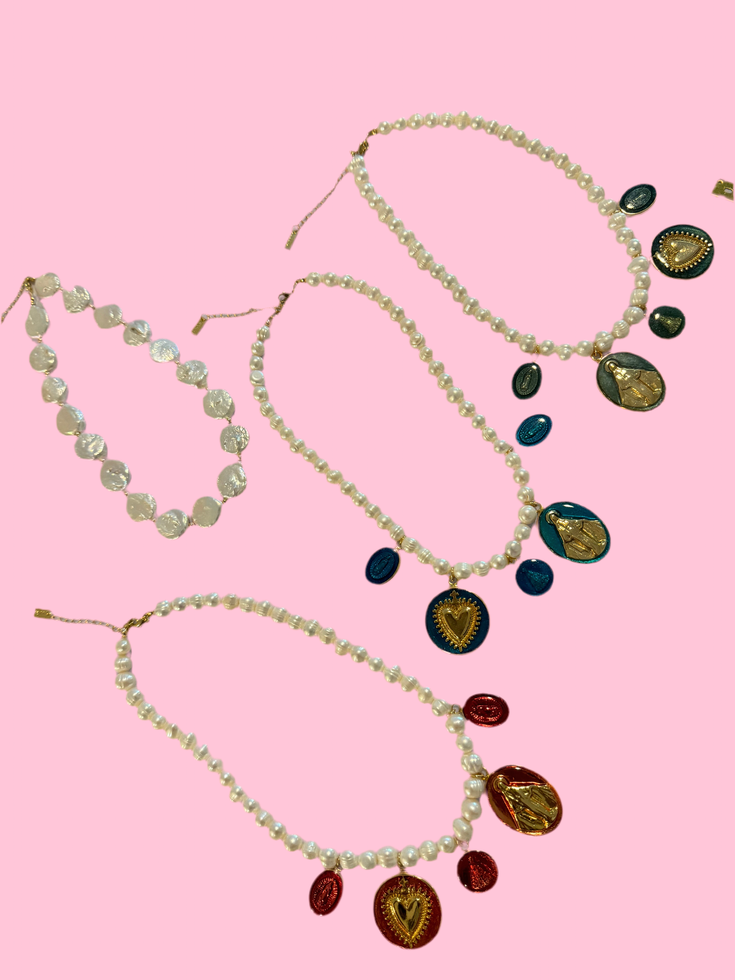 Chunky Virgin Pearl Necklace