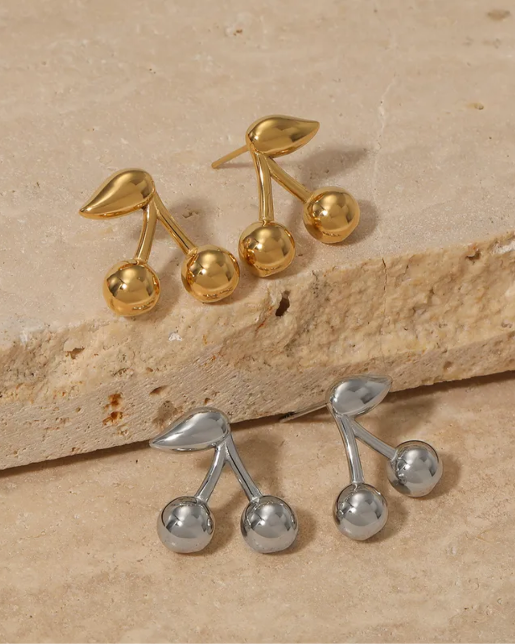 Cherry Stud Earrings
