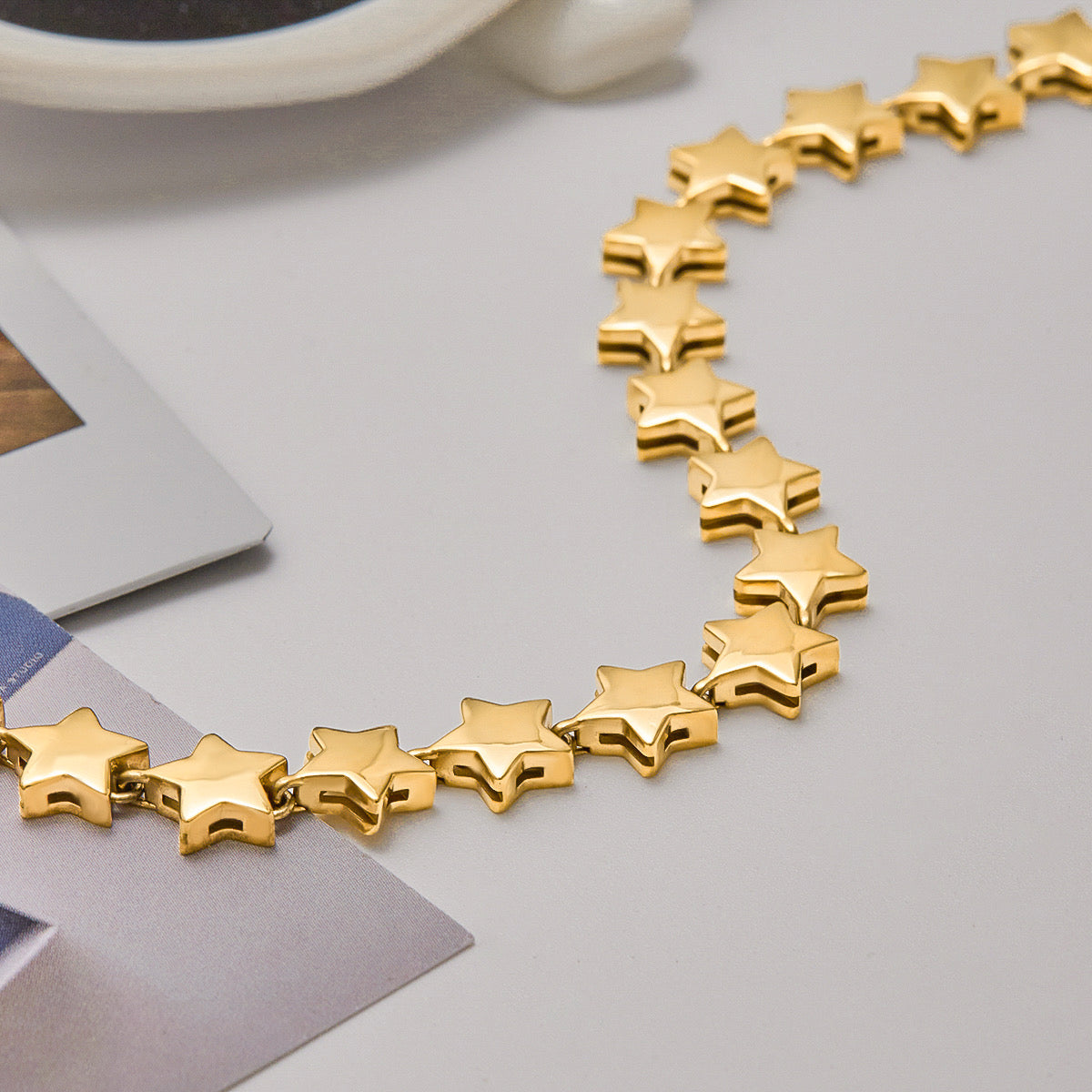 Gold Stars Bracelet