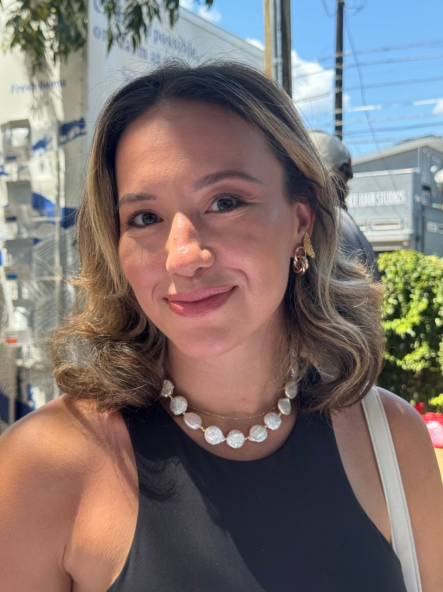 Elena Pearl Necklace