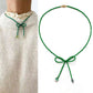 Bow Necklace